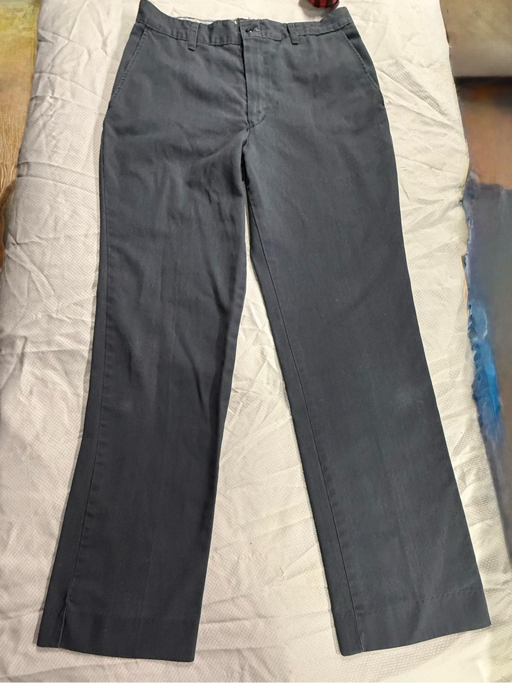 Vintage GCA Made in USA Gray Workwear Pants - Size 31  (tag 32) Work Gear